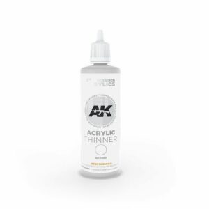 AK: Acrylic Thinner 100 ml 3ª Generación  AK11500