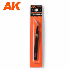 AK: Pinzas Curvas de Precisión AK9007