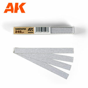 Dry Sandpaper 240 grit x 50 units AK9022
