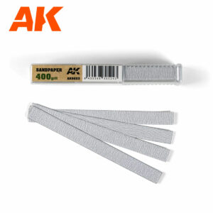 Dry Sandpaper 400 grit x 50 units AK9023