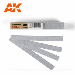 AK: Dry Sandpaper 600 grit x 50 units AK9024