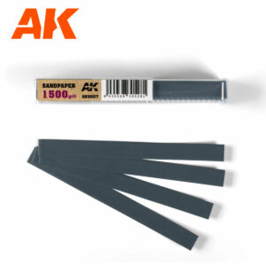 Wet Sandpaper 1500 grit x 50 units AK9027