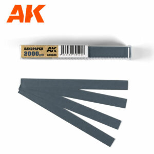 Wet Sandpaper 2000 grit x 50 units AK9028