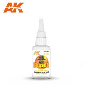 AK: Eraser cleaner for cyanocrylate glue excess remover AK12017