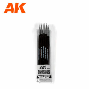 Silicone brushes medium hard tip AK9086