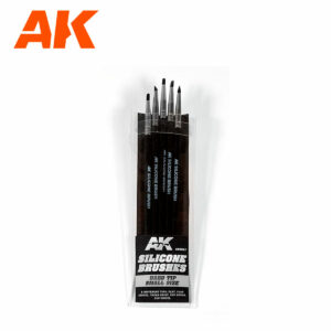 AK: Silicone brushes  hard tip small (3mm) AK9087
