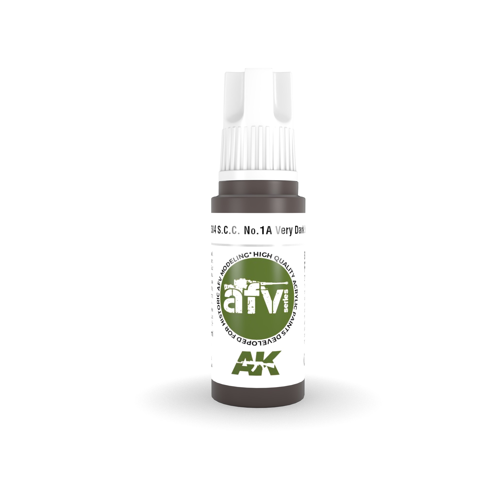 S.C.C. No.1A Very Dark Brown AK11384