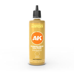 AK: Imprimación Dunkelgelb RAL 7028 Amarillo Oscuro 100 ml