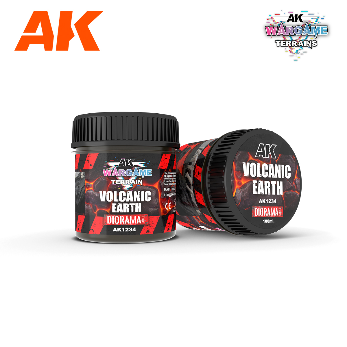 AK: Wargame Terrains - Volcanic Earth (AK1234)