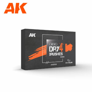 Dry 4 Brushes Set (AK9300)