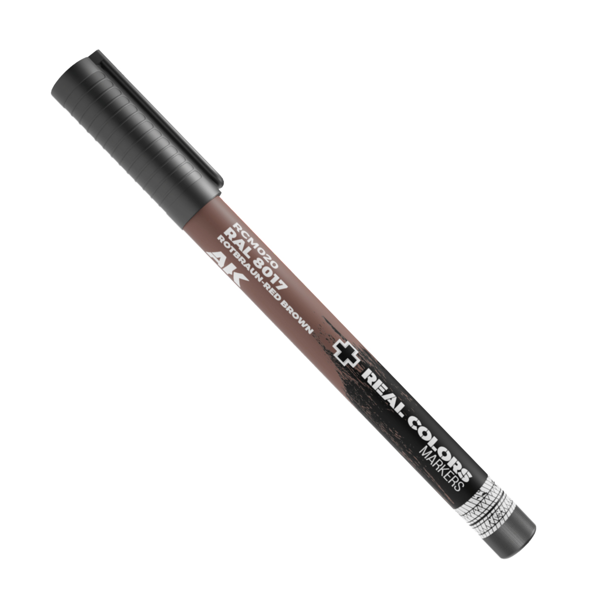 Real Color Marker: Rotbraun Red Brown RAL 8017 - RCM020