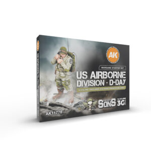 AK – US Airborne division, D-Day starter set 14 colores – AK11778
