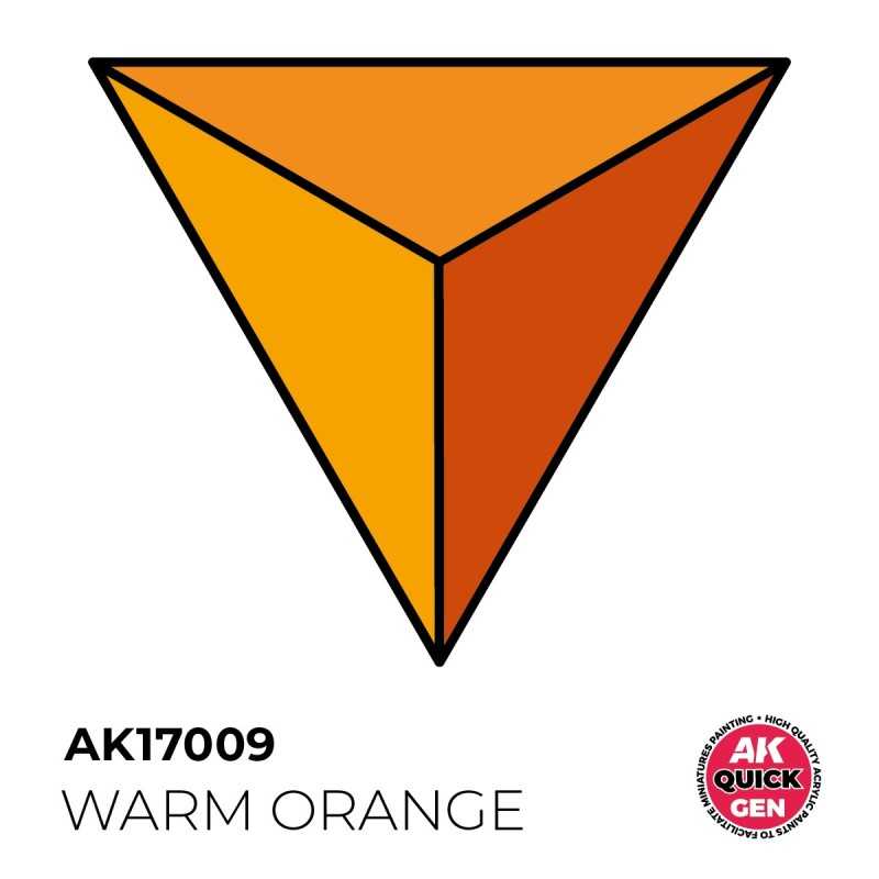 AK: Quick Gen - Warm Orange 18 Ml (AK17009) - Imagen 2