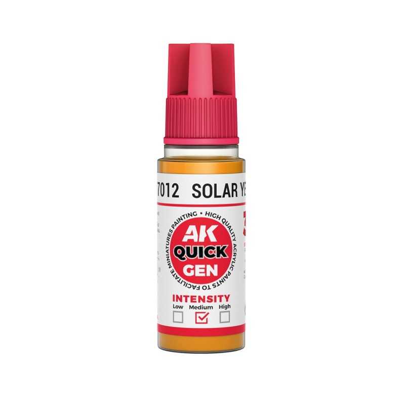 AK: Quick Gen - Solar Yellow 18 Ml (AK17012)