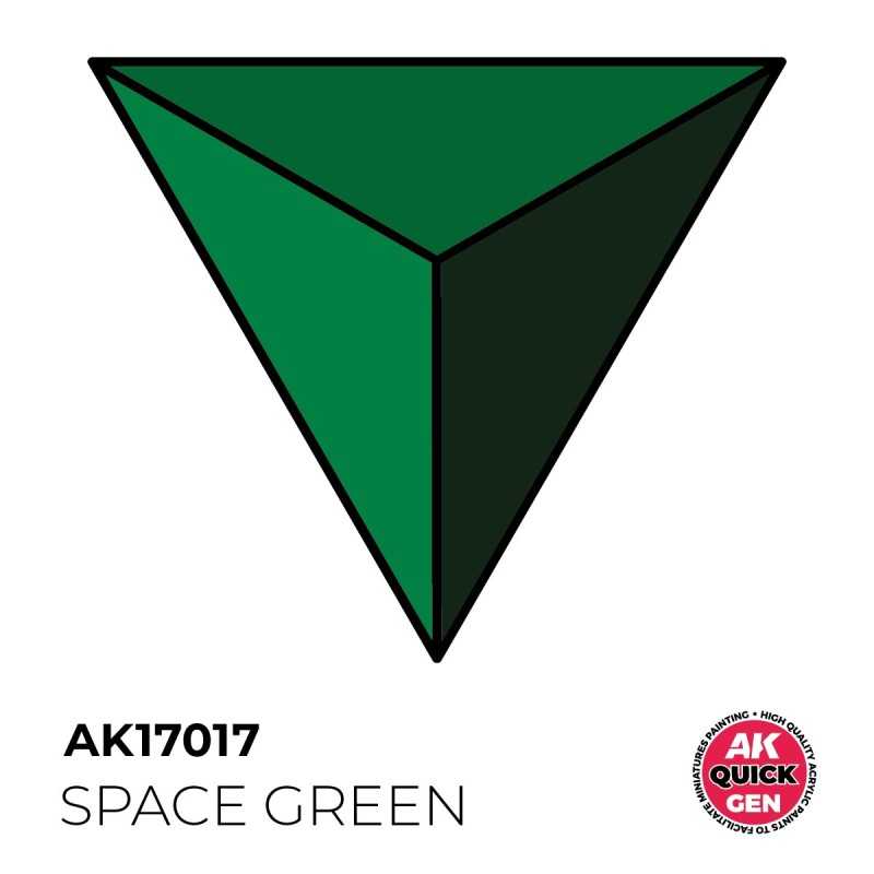 AK: Quick Gen - Space Green 18 Ml (AK17017) - Imagen 2