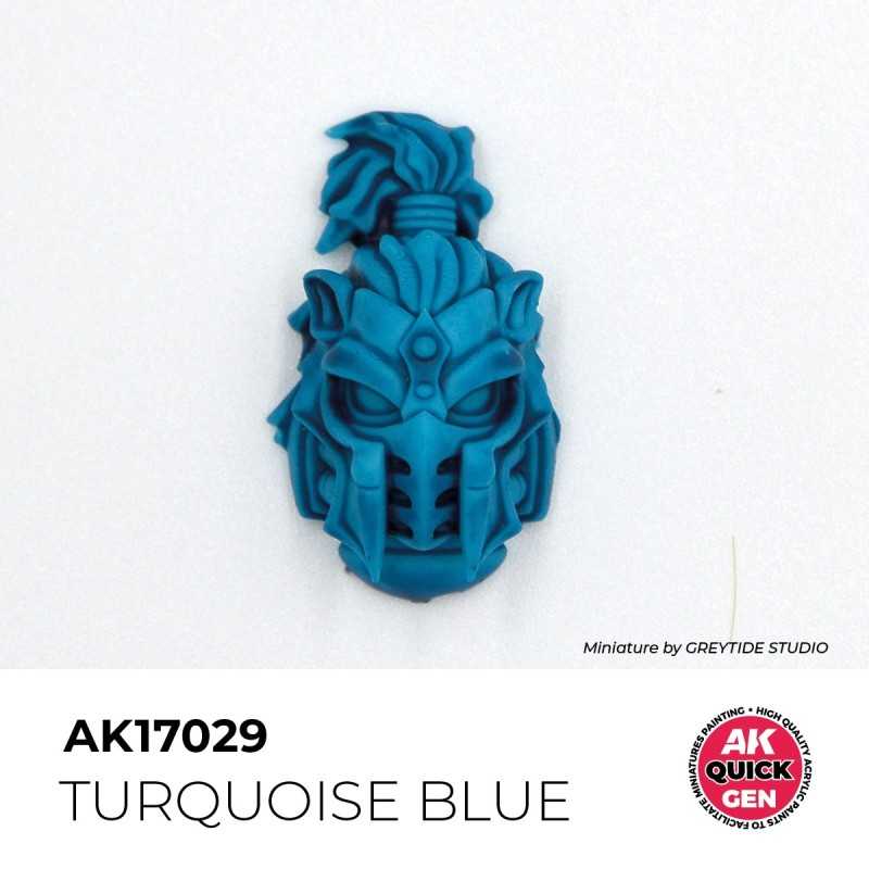 AK: Quick Gen - Turquoise Blue 18 Ml (AK17029) - Imagen 3