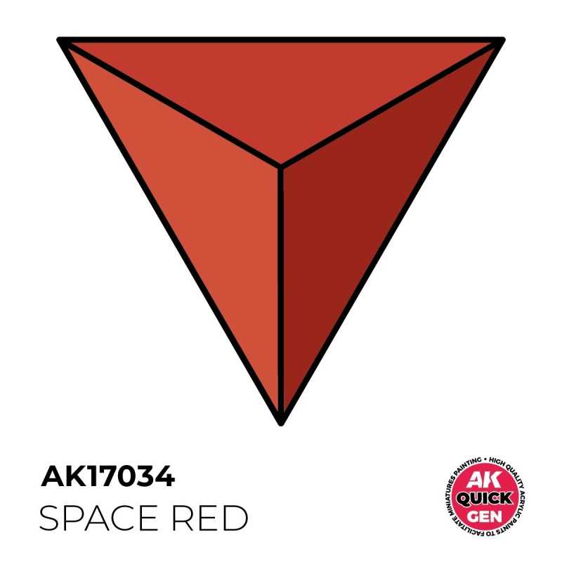 AK: Quick Gen - Space Red18 Ml (AK17034) - Imagen 2