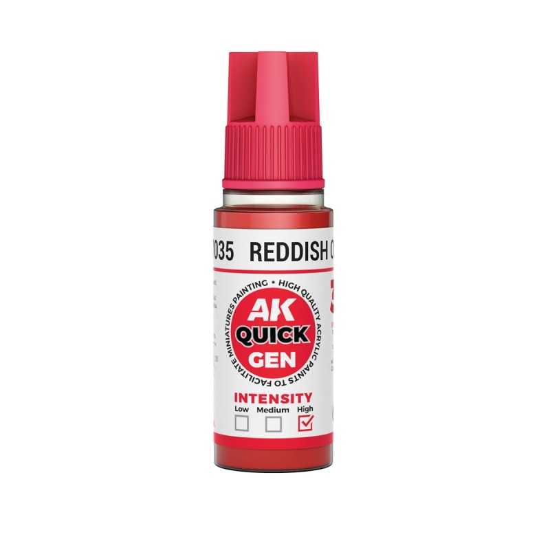 AK: Quick Gen - Reddish Orange 18 Ml (AK17035)