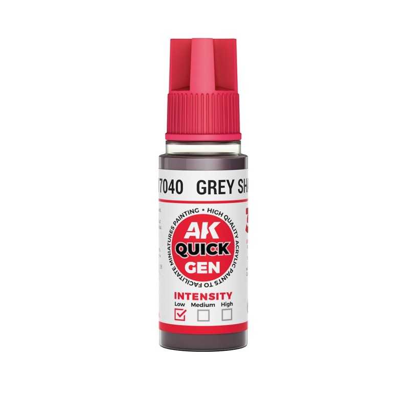 AK: Quick Gen - Grey Shadow 18 Ml (AK17040)