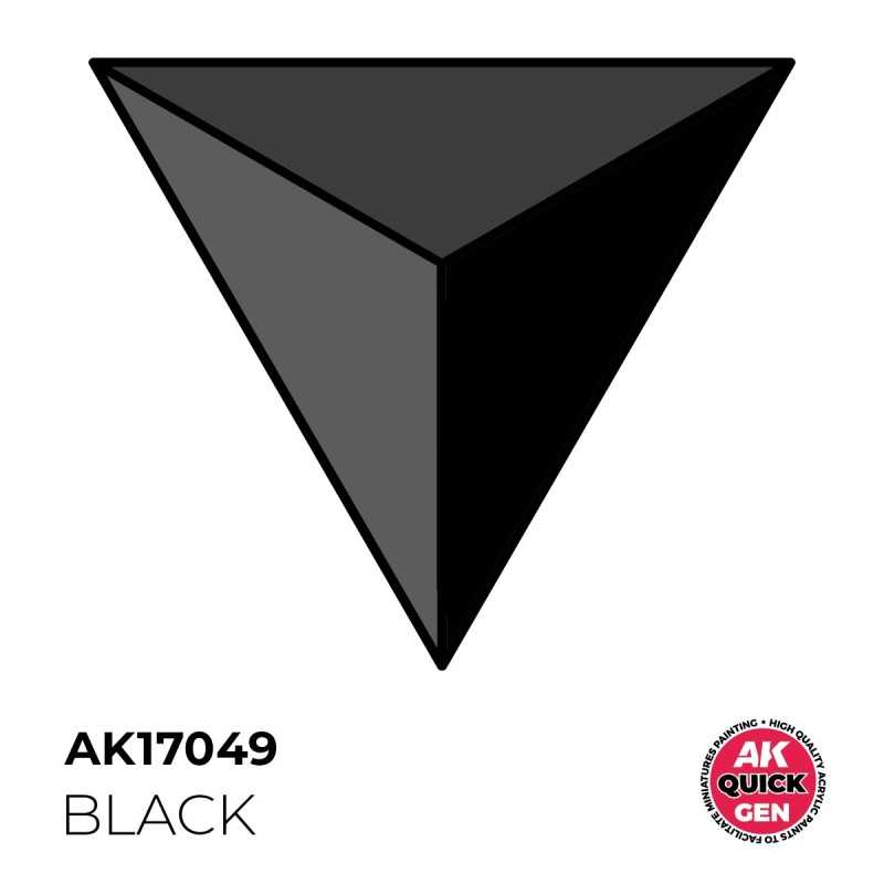 AK: Quick Gen - Black 18 Ml (AK17049) - Imagen 2