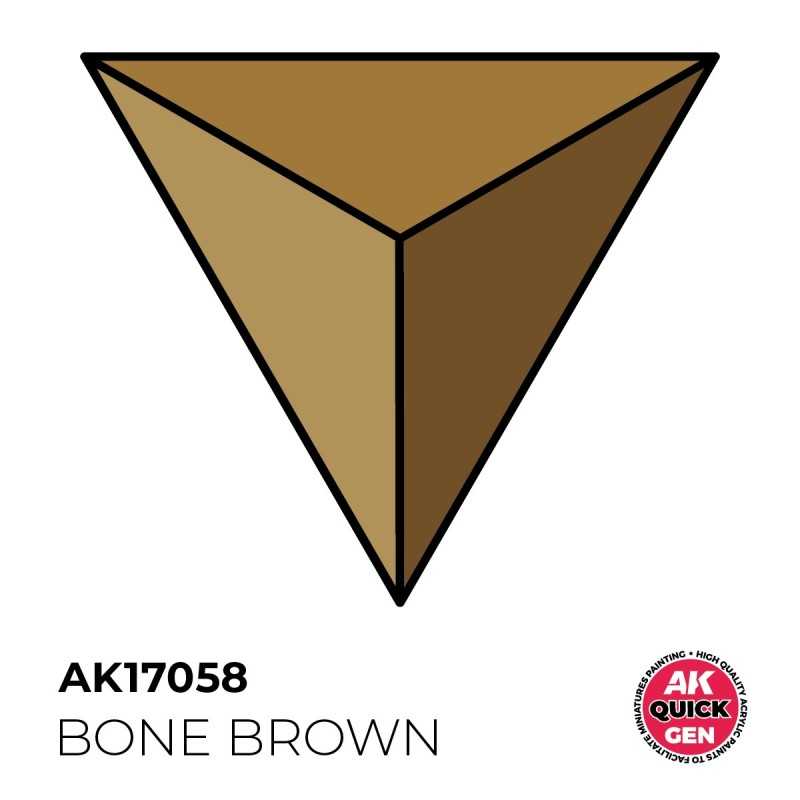 AK: Quick Gen - Bone Brown 18 Ml (AK17058) - Imagen 2