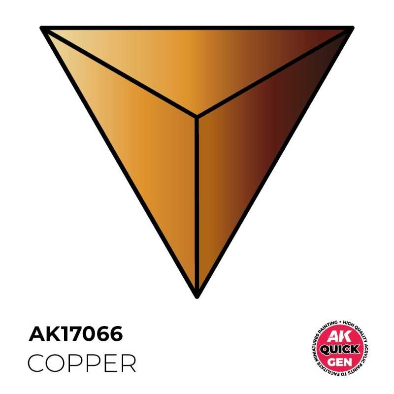 AK: Quick Gen - Copper 18 Ml (AK17066) - Imagen 2