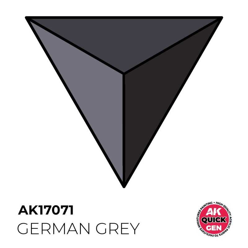 AK: Quick Gen - German Grey 18 Ml (AK17071) - Imagen 2