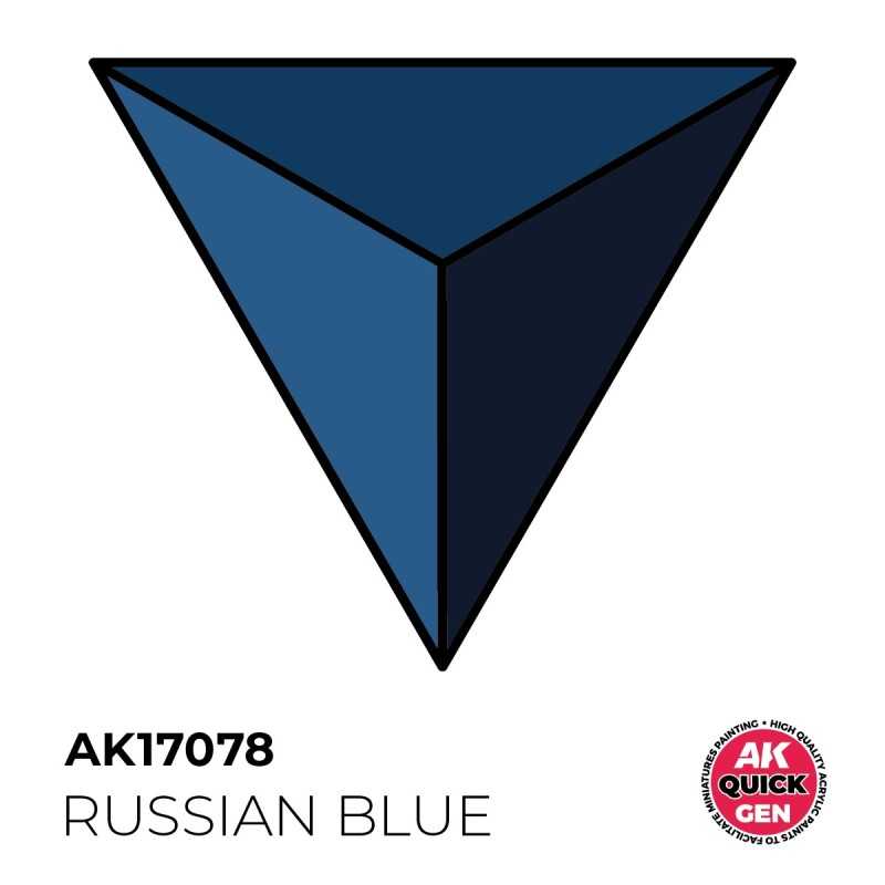 AK: Quick Gen - Russian Blue 18 Ml (AK17078) - Imagen 2