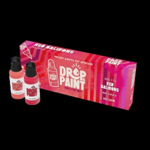 Scalecolor: Drop & Paint – Red Balloons