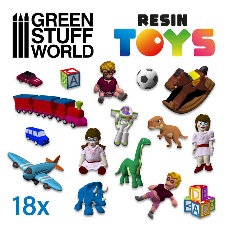 Set de Resina JUGUETES Niño