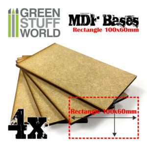 Green Stuff World: Peanas DM – Rectangulares 100x60mm