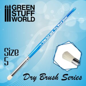 Green Stuff World: Blue Series Pincel Seco – Numero 5