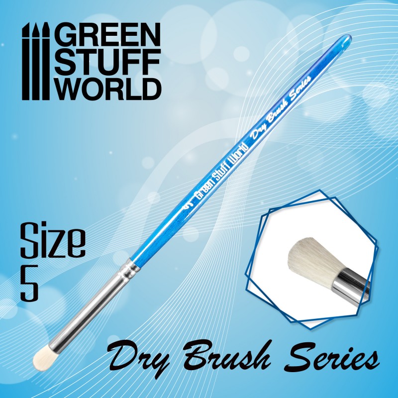 Green Stuff World: Blue Series Pincel Seco - Numero 5