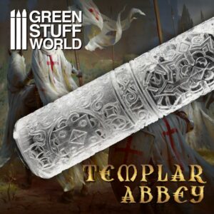 Green Stuff World: Rodillo Texturizado – Abadía templaria