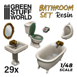 Set de resina BAÑO y WC
