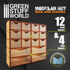 Green Stuff World: Cajonera vertical madera DM