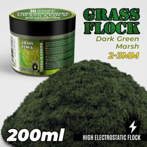 Green Stuff World: Cesped Electrostatico 2-3mm – DARK GREEN MARSH – 200ml