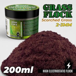 Cesped Electrostatico 2-3mm – SCORCHED BROWN – 200ml