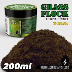 Cesped Electrostatico 2-3mm – BURNT FIELDS – 200ml