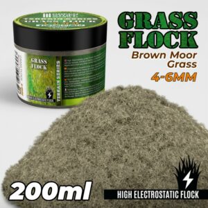 Cesped Electrostatico 4-6mm – Brown Moor Grass – 200ml