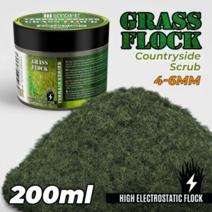 Cesped Electrostatico 4-6mm – COUNTRYSIDE SCRUB – 200ml