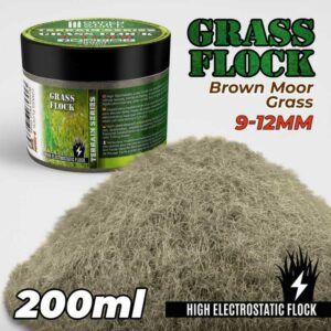 Cesped Electrostatico 9-12mm – Brown Moor Grass – 200ml