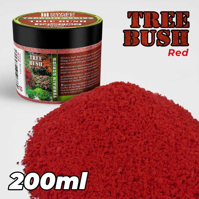 Arbusto Esponja - Rojo (200ml)