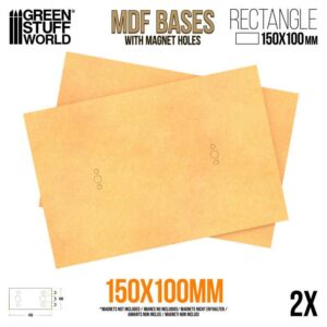 Green Stuff World: Peana DM Rectangular 100x150mm