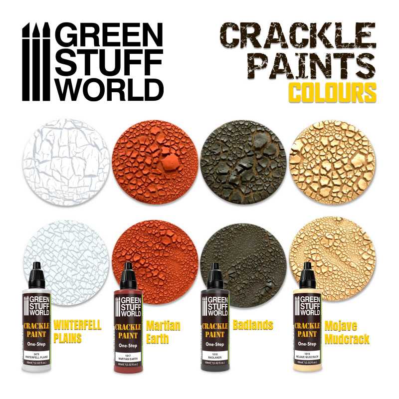 Green Stuff World: Pintura Craqueladora Transparente - WINTERFELL PLAINS 60ml - Imagen 2