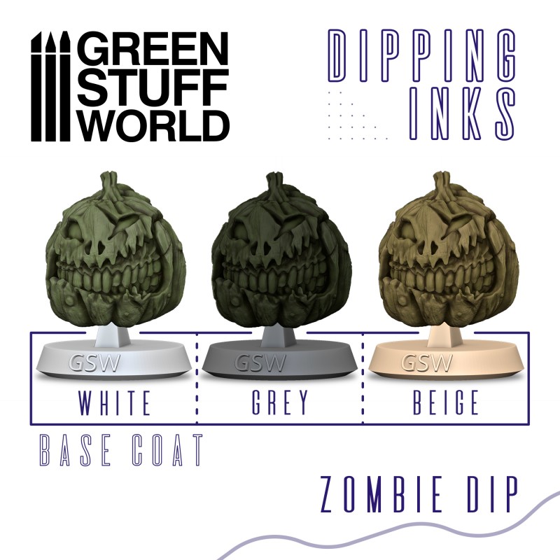 Pintura Dipping ink 60 ml - ZOMBIE DIP - Imagen 2