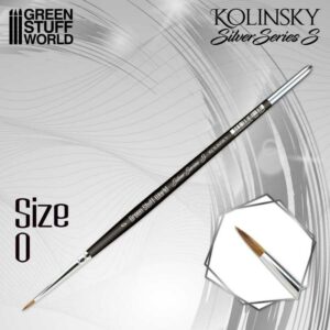 Green Stuff World: Silver Series (S) Picel Kolinsky – 0