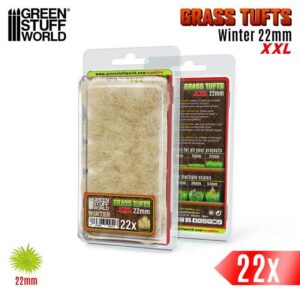 Green Stuff World: Matas Cesped XXL – Autoadhesivas – 22mm – INVIERNO