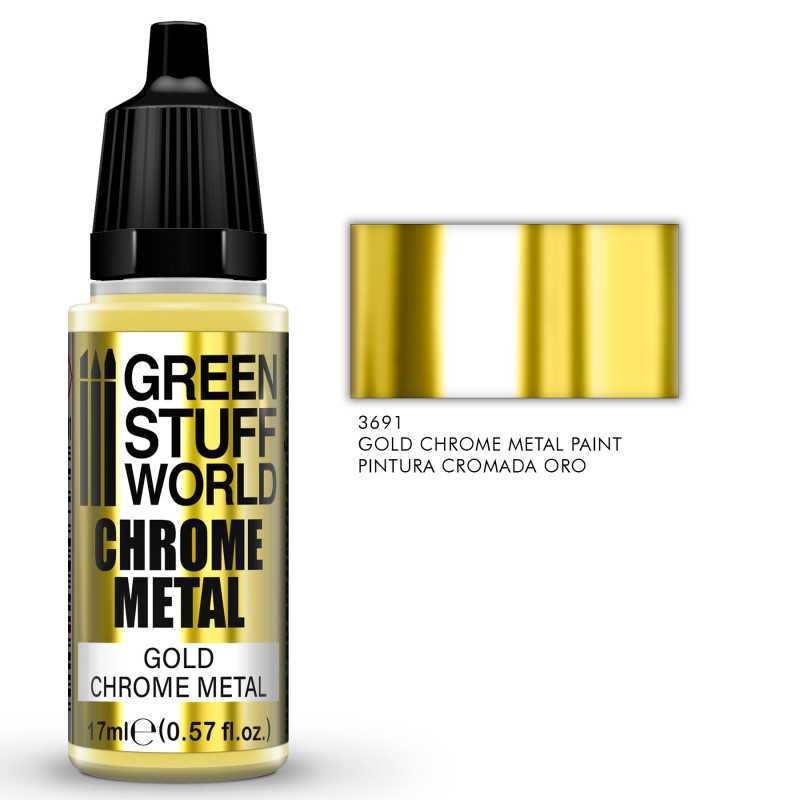 Green Stuff World: Pintura Cromada - ORO 17ml