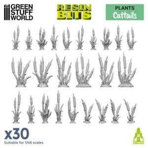 Green Stuff World: Set impreso en 3D – Juncos